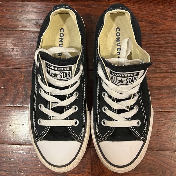 Converse low top all star, kid size 1, black - Picture 2 of 7